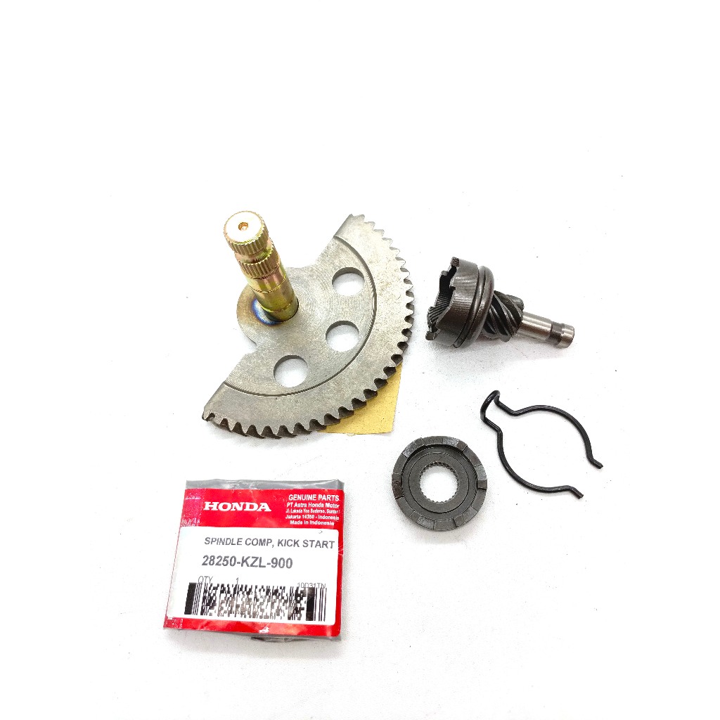 Paket As Selah Engkol + Gear Gigi Pinion Kick Stater Beat FI Scoopy Spacy FI F1 Stater Kasar KZL