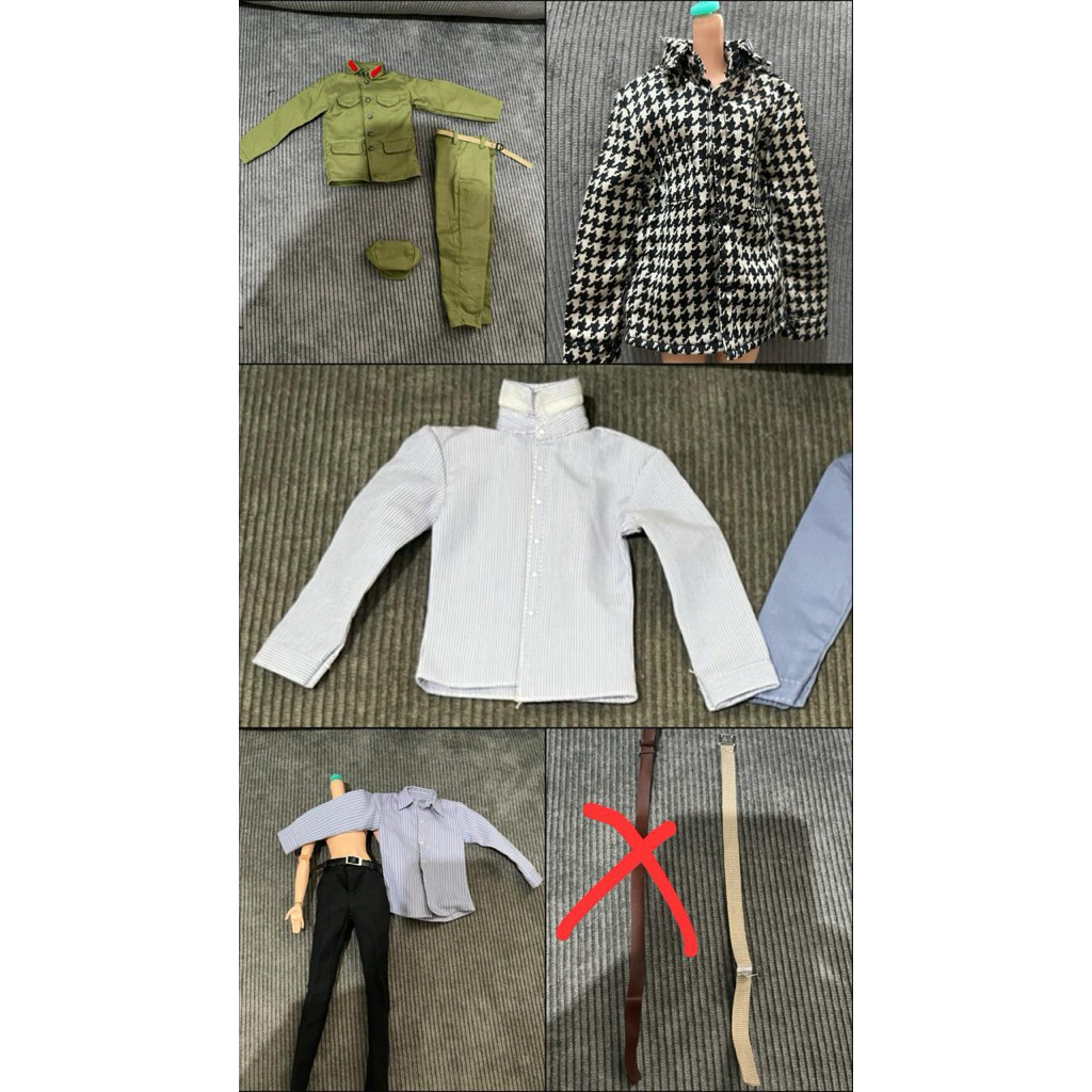 Baju outfit Fit IT xian xian Ken Barbie Doll take all