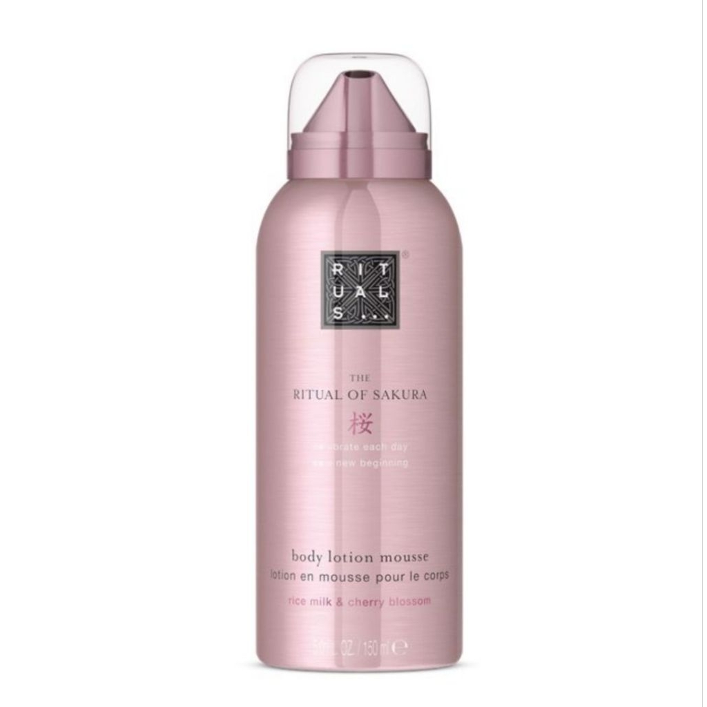 (PO HK) Rituals The Ritual of Sakura Rice Milk Body Lotion Mousse 150ml Pelembap Tubuh Badan