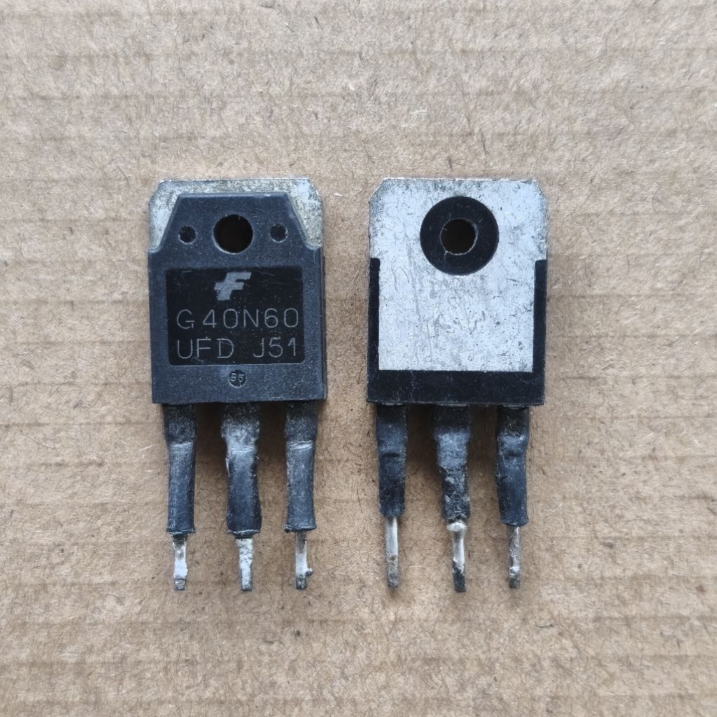 IGBT G40N60 UFD / TGAN40N60FD / G40N60 SFD CABUTAN 40A 600V (BACADESKRIPSI)