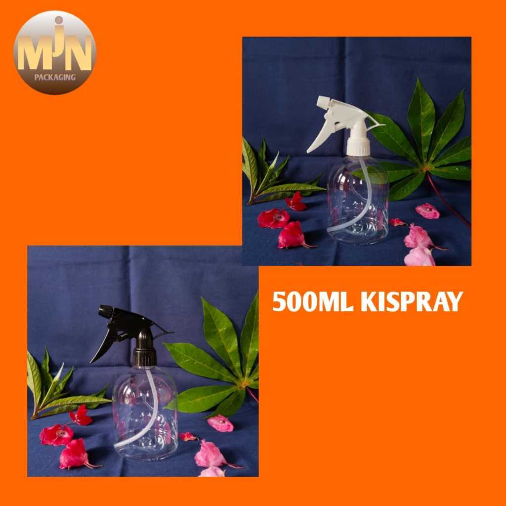 MJN PACK // BOTOL GENTONG KISPRAY UK 500ML BENING TUTUP KISPRAY N.28 // BOTOL KISPRAY BENING // BOTO