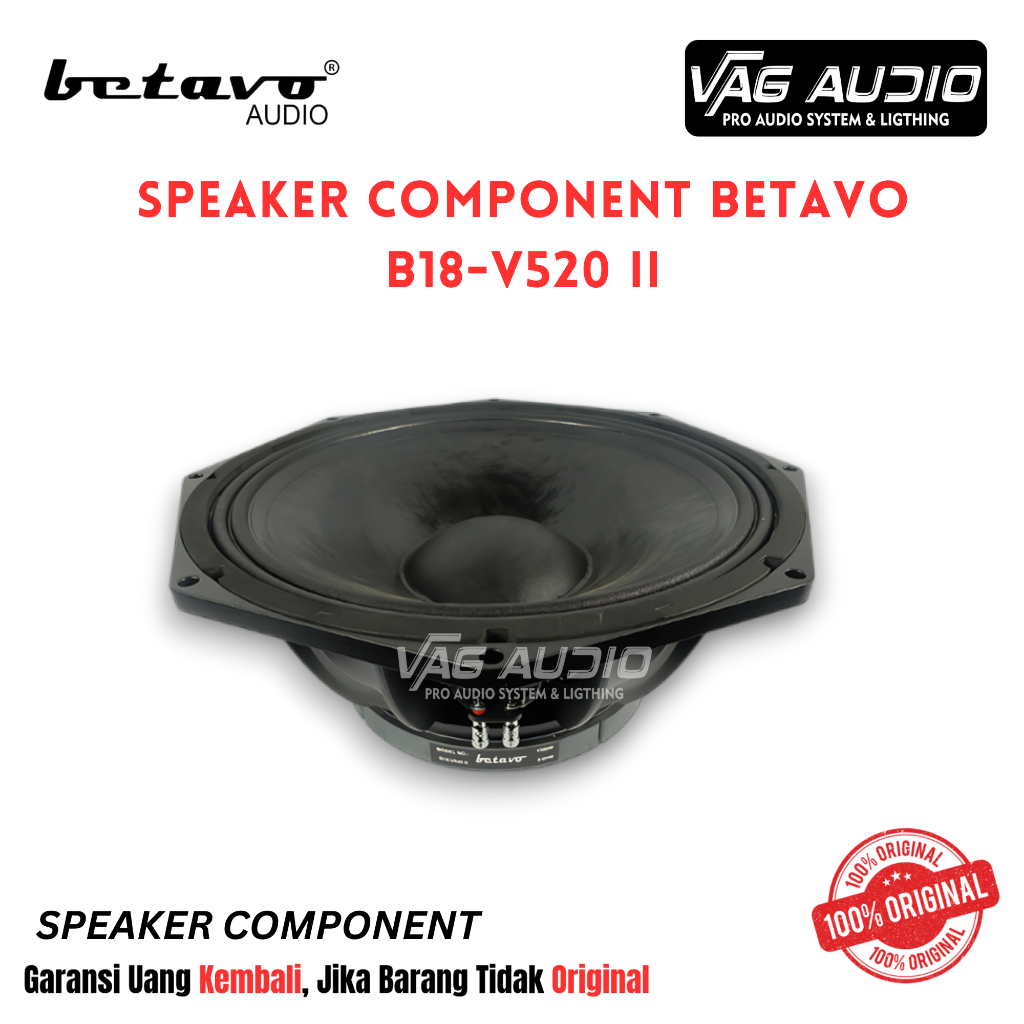 SPEAKER COMPONENT BETAVO B18-V520 II
