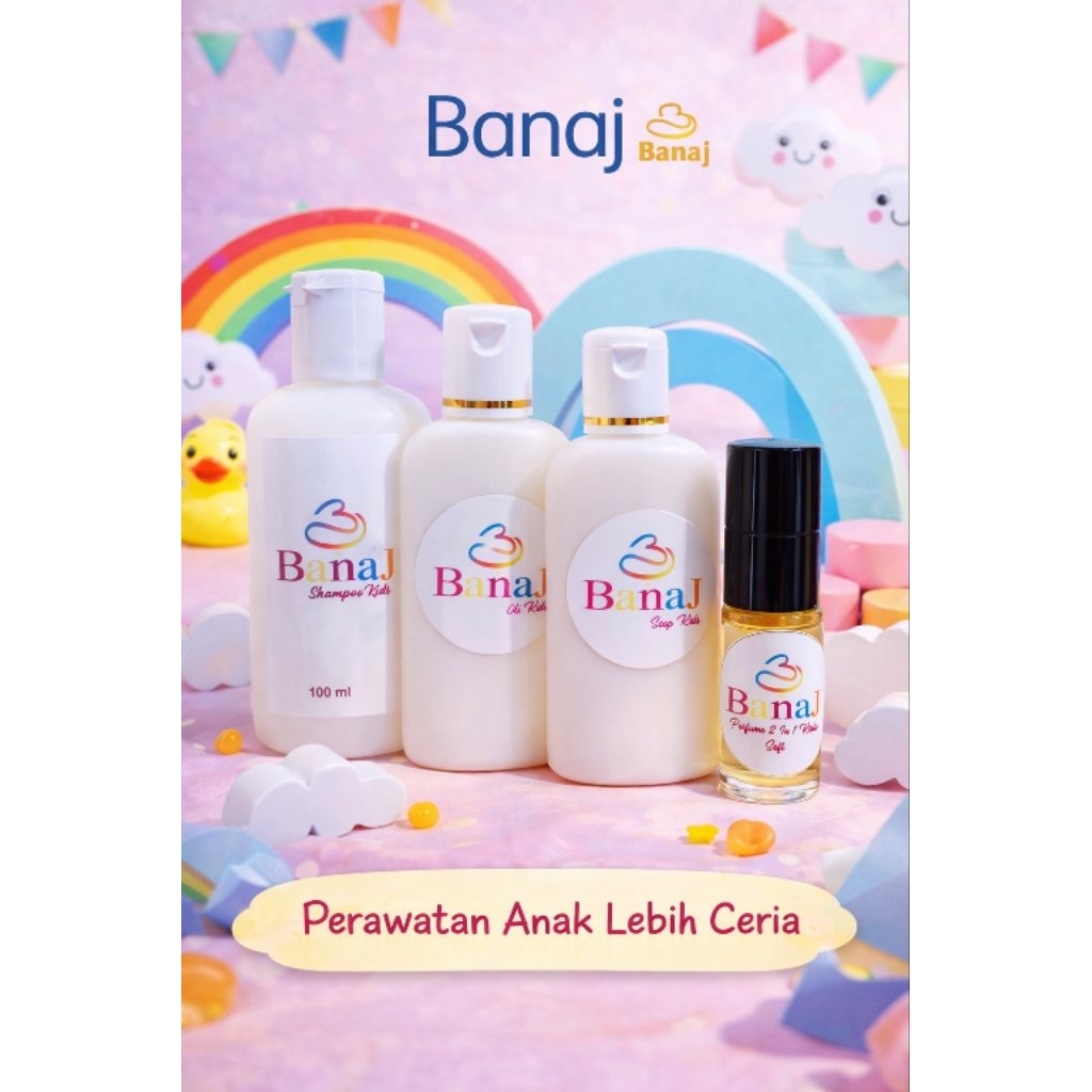 Paket Kids Banaj || Hair n Body Treatment || Kids Treatment || Tutty Fruity