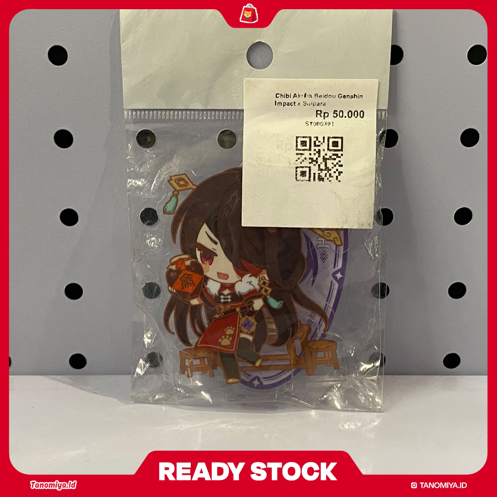 Chibi Acrylic Stand Beidou - Genshin Impact x Suipara