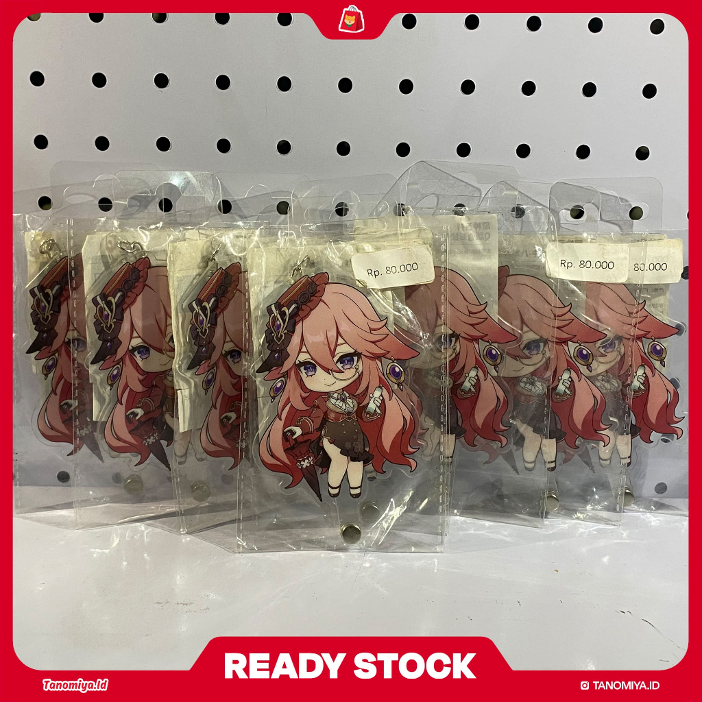 Acrylic Keychain Yae Miko - Genshin Impact Collab