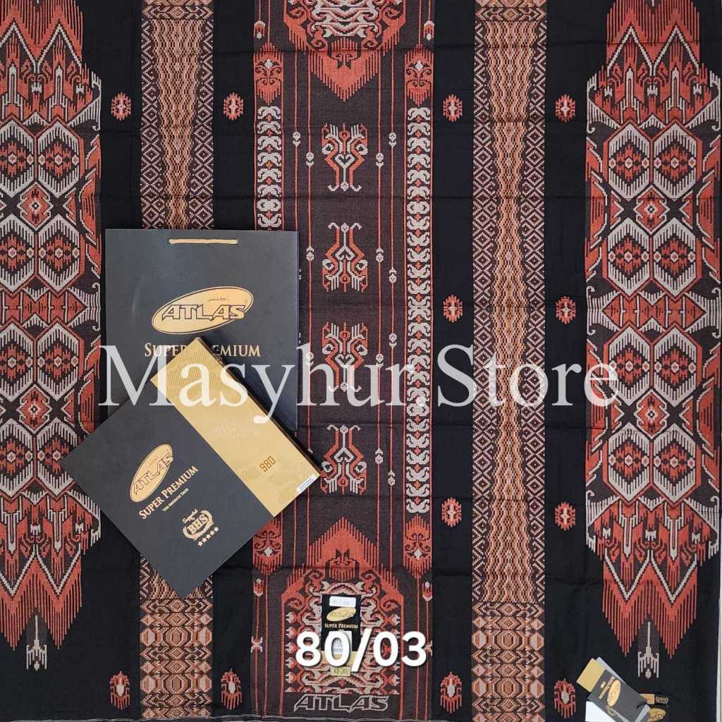 Sarung ATLAS SUPER PREMIUM 980 GOLD // ORIGINAL Sarung ATLAS Supreme 980 Gold Include Paperbag