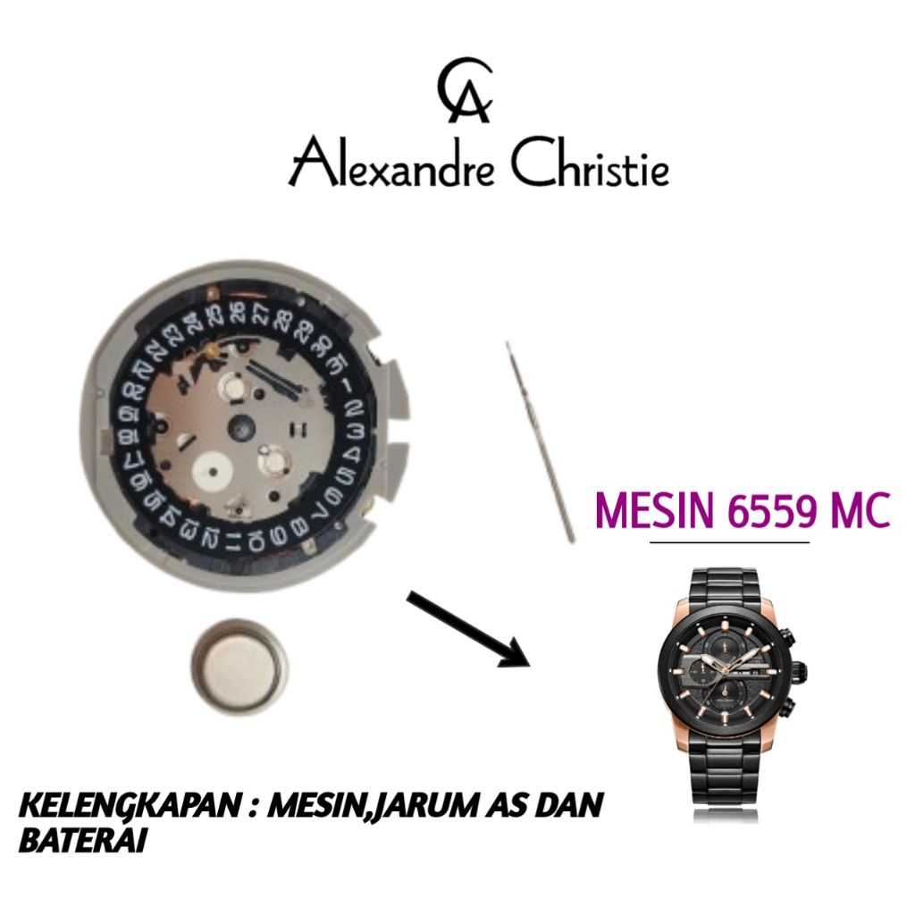 Mesin Alexandre Christie original 6559 MC