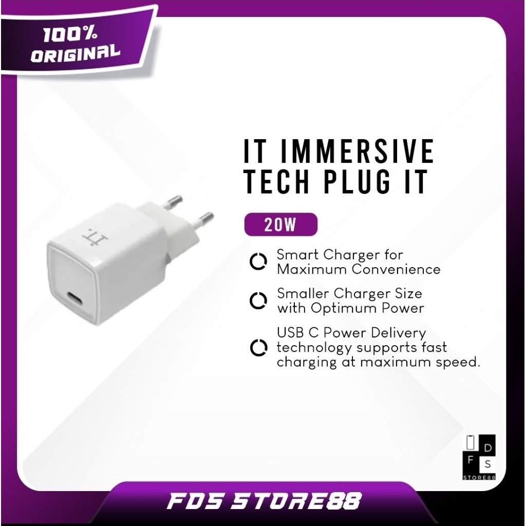 IT IMMERSIVE TECH PLUG IT 20W ORIGINAL