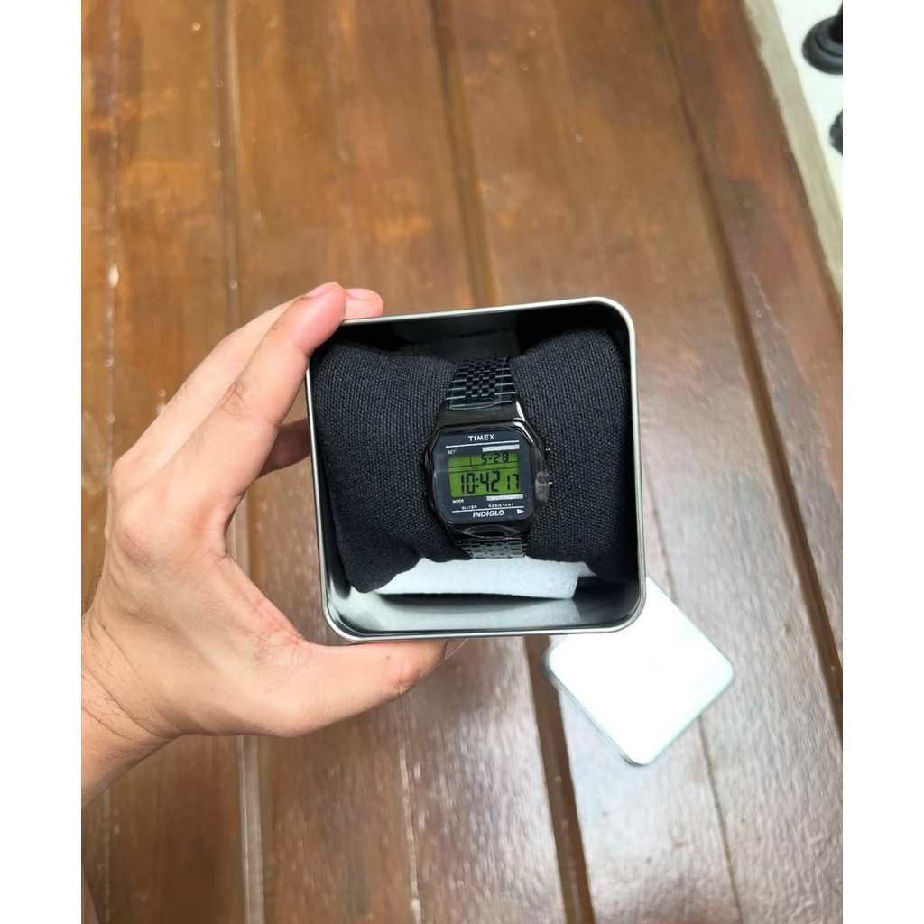 TIMEX X END CLOTHING WATCH BLACK