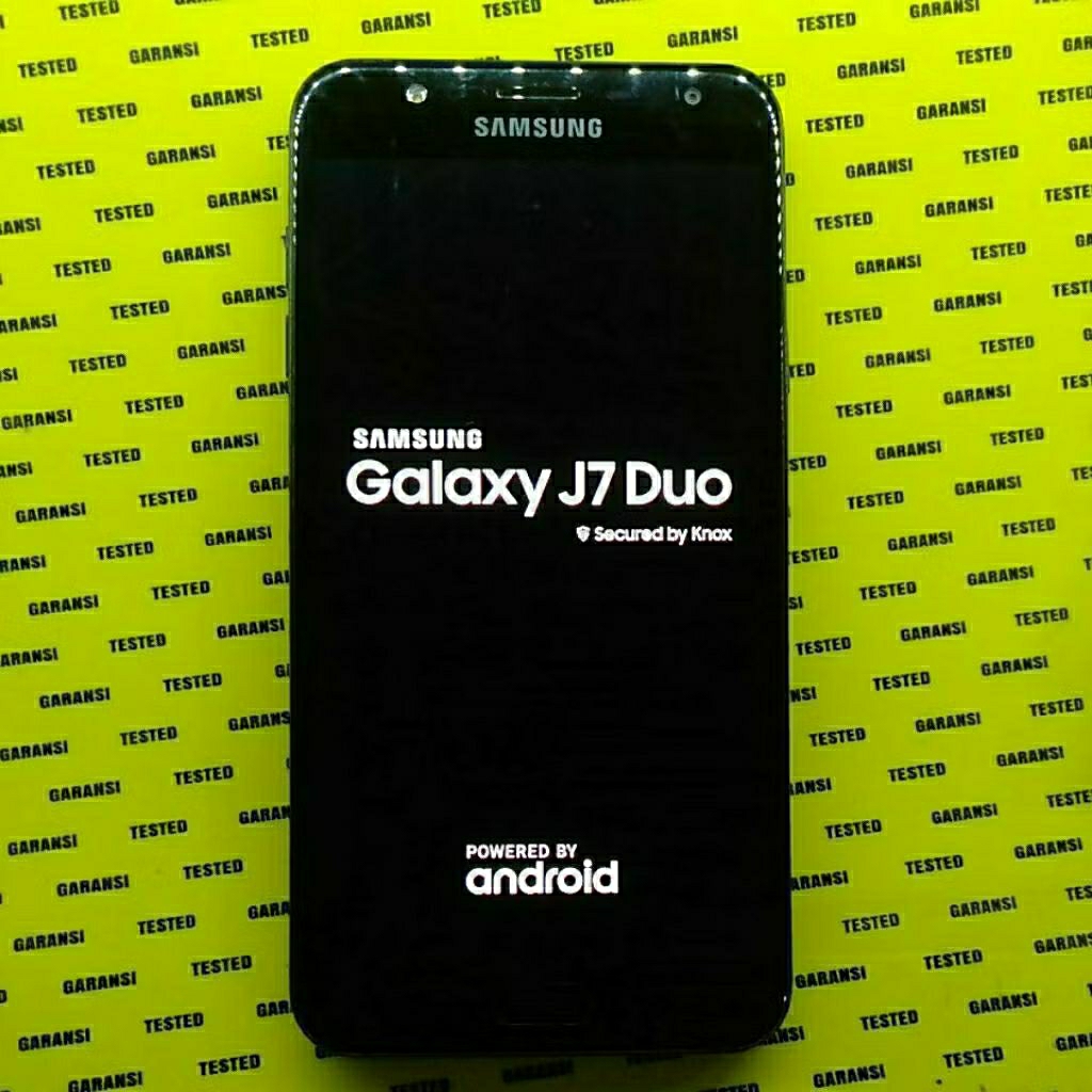 LCD+Tulangan SAMSUNG J7 DUO SM-J720F Ori AMOLED Tested Normal Lancar Siap Pasang Include Frame Tulan