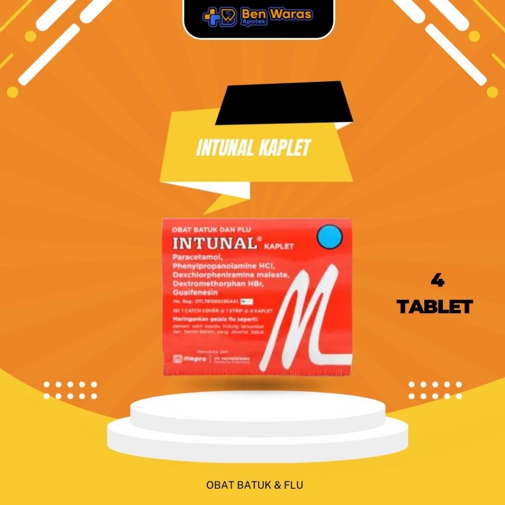 Intunal Tablet (merah)