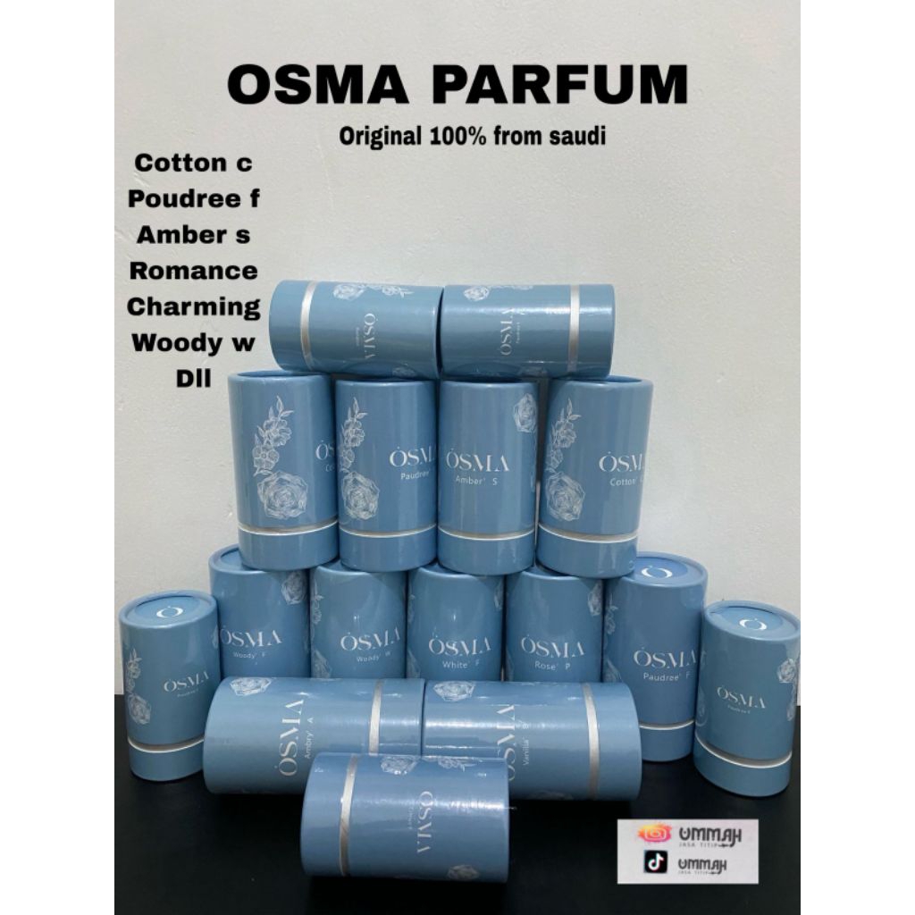 OSMA PARFUM (READY STOCK) FULL SIZE 75ml DAN MINI SIZE 20ml ORI 100% DARI SAUDI
