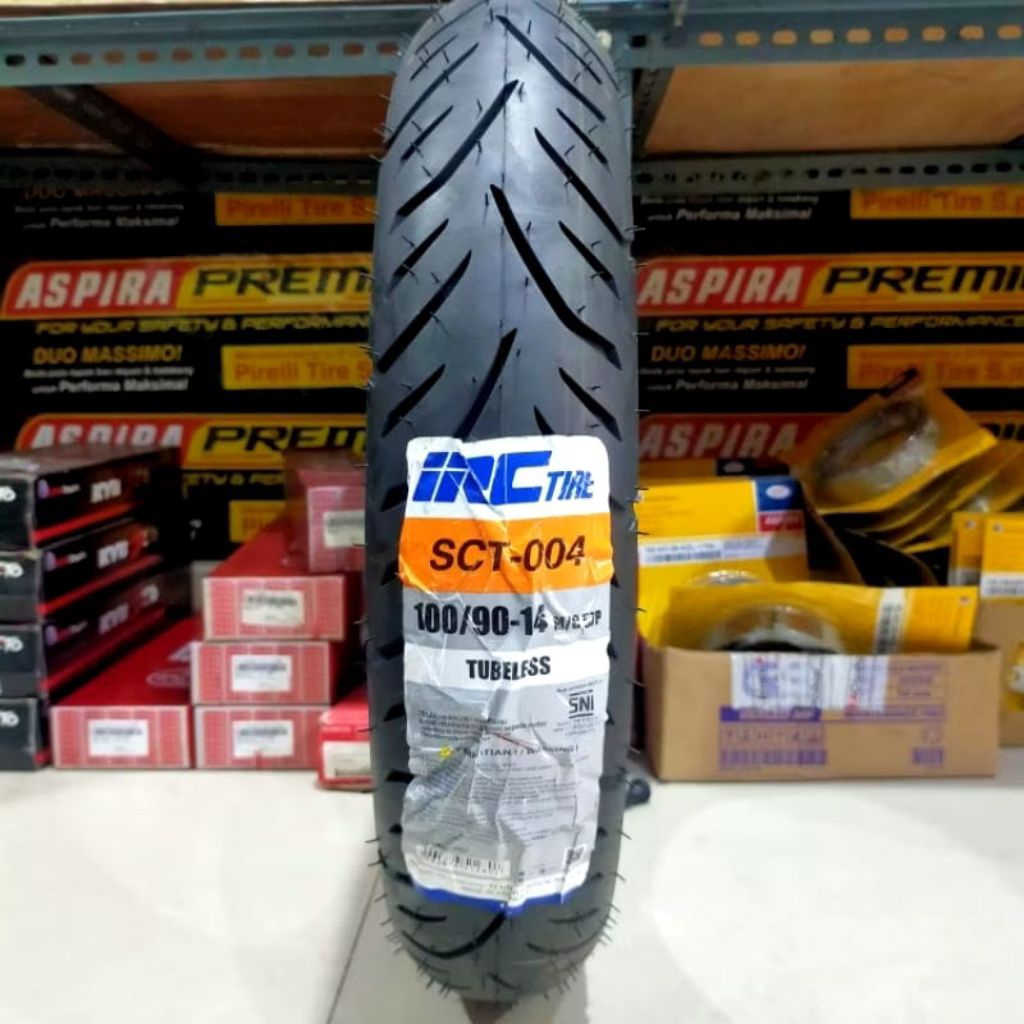 ban belakang motor lexi ukuran 100/90 ring 14 Ban tubles ring 14