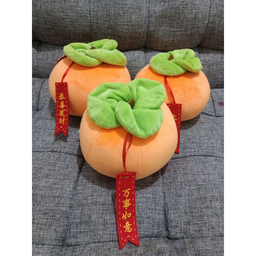 Boneka imlek jeruk mandarin 18 cm
