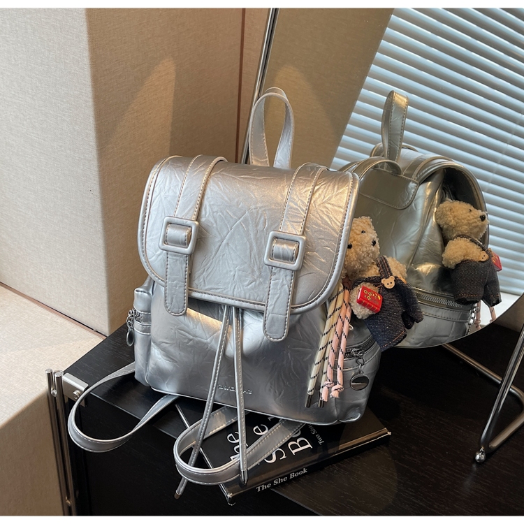 Cencollection Backpack Premium C9412 Tas Ransel Wanita Tas Punggung Fashion Tas Jinjing Kulit