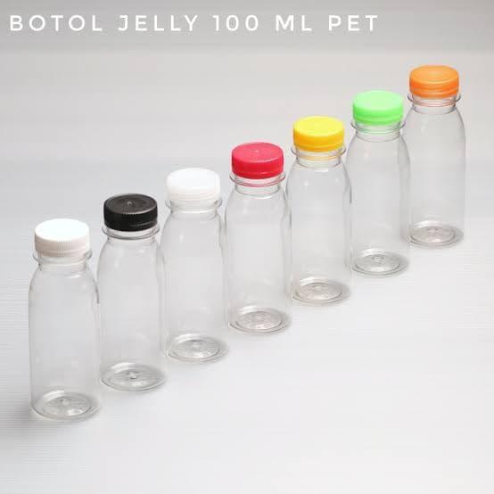 Botol Plastik Jelly 100 ml / botol plastik 100ml