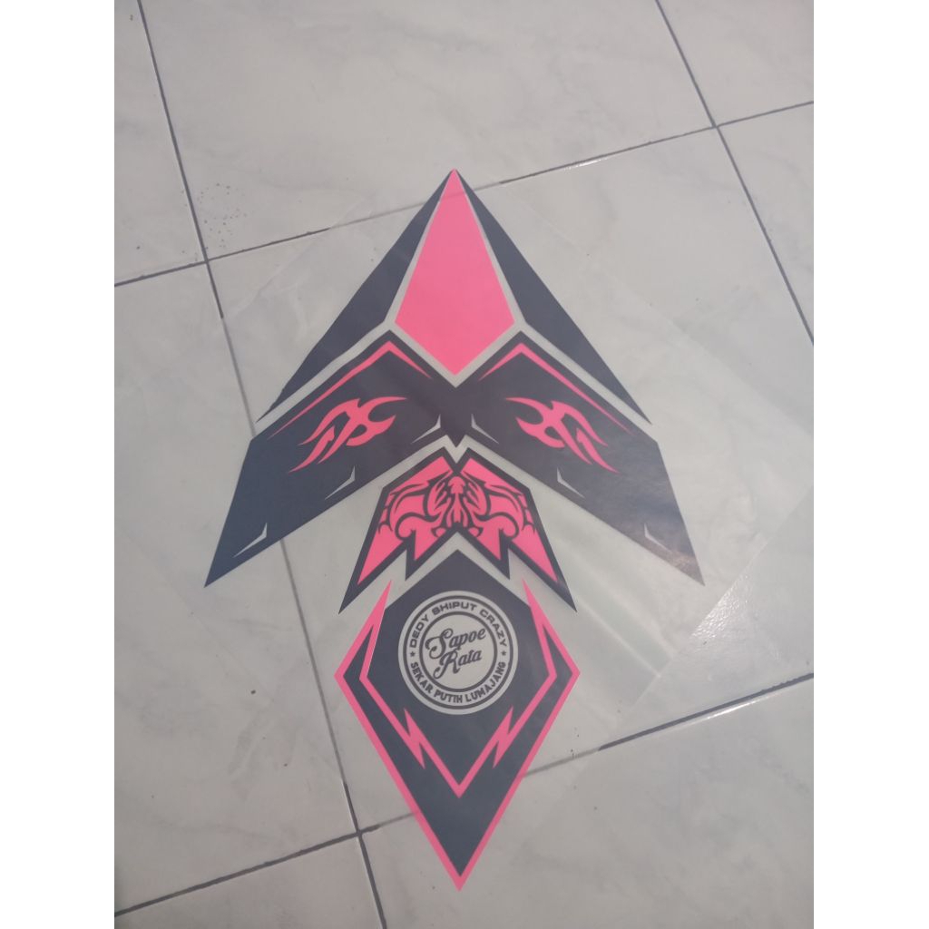 kertas layangan 2 warna (50) pcs