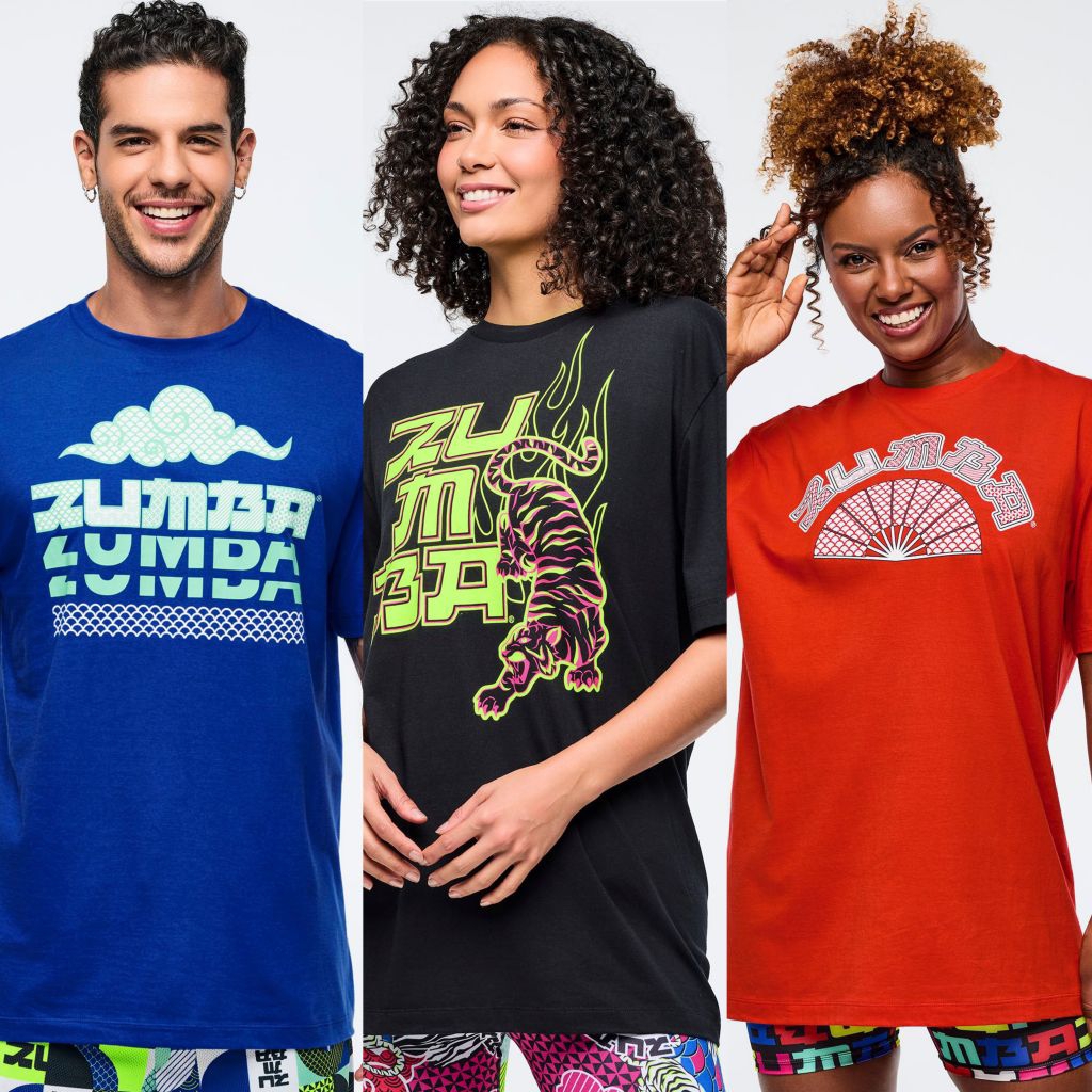 KAOS ISI 3 ZUMBA WEAR ORIGINAL OFFICIAL , EASTERN EDITION