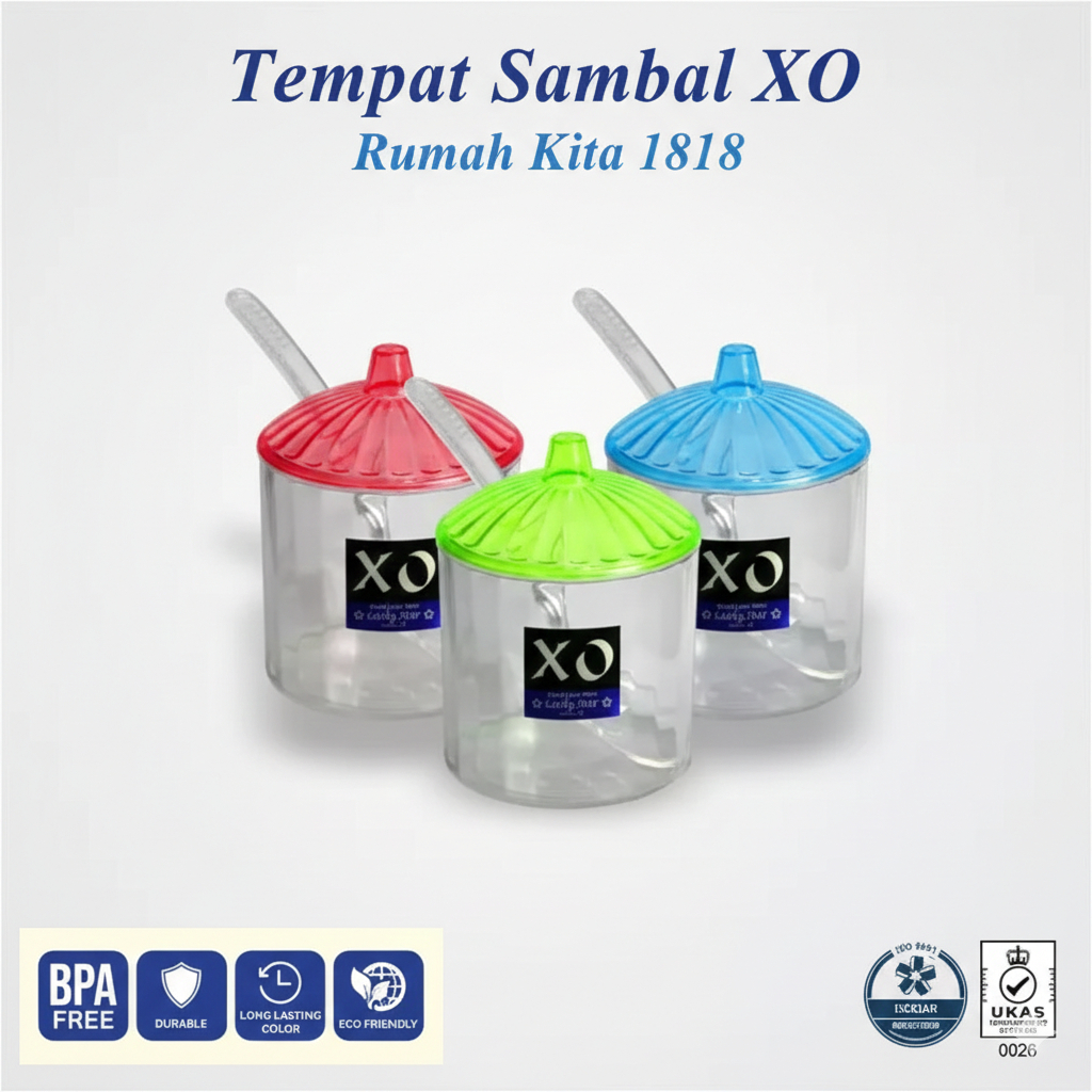 Lucky Star - TEMPAT SAMBAL XO S / TEMPAT SAOS / KECAP / TRANSPARANT WHITE