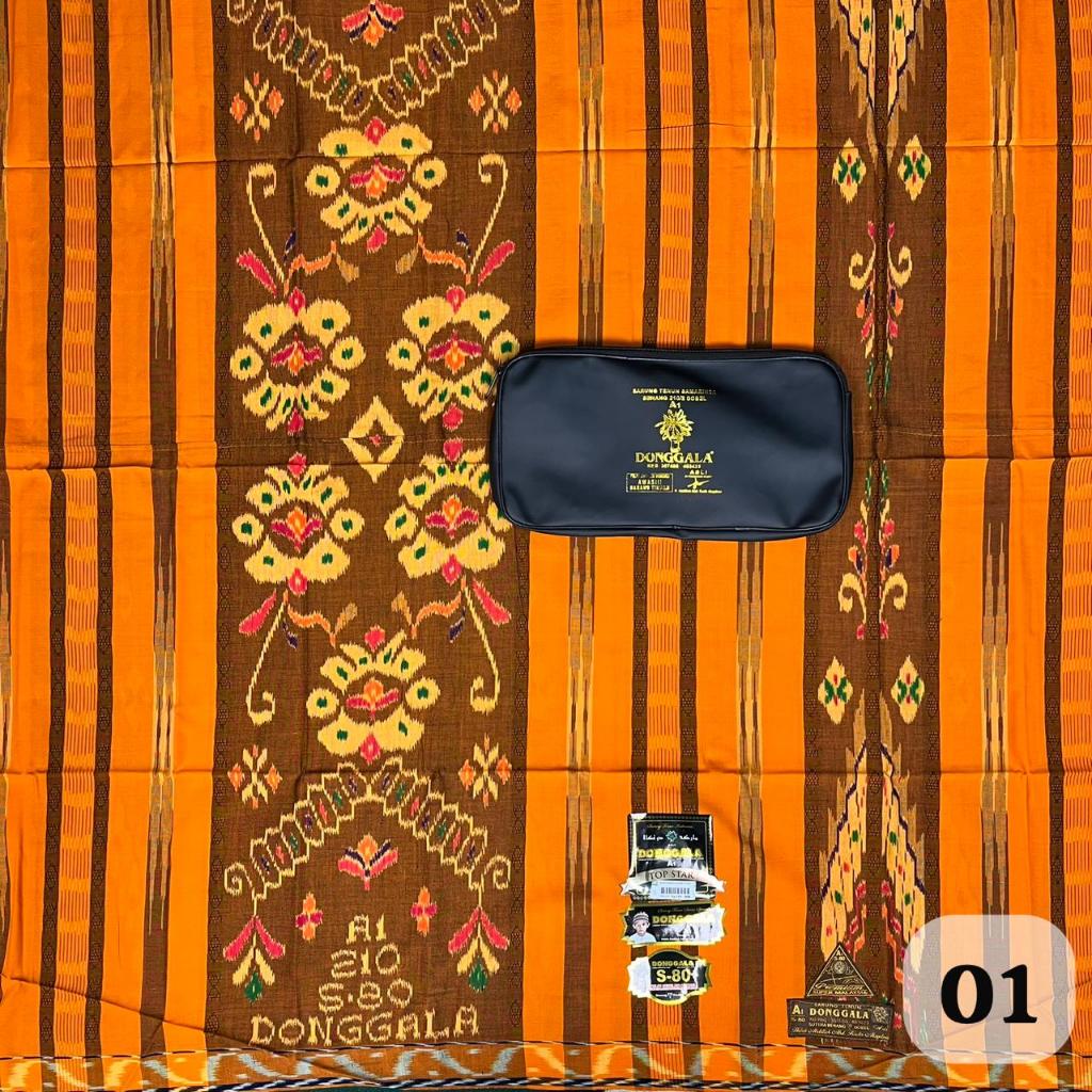 Sarung Donggala A1 S80 MNP / Sarung Donggala Sutra 80