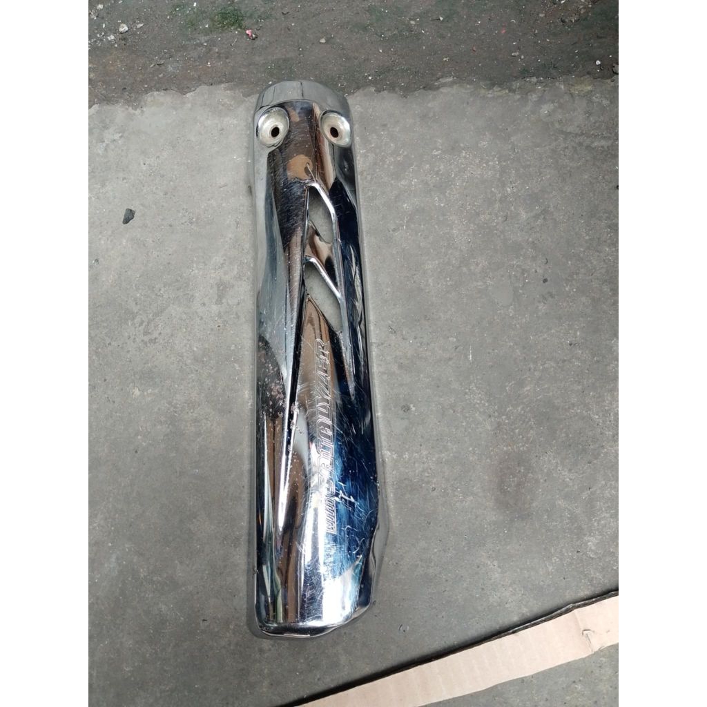 cover tameng tutup knalpot Jupiter MX old ORI copotan utuh