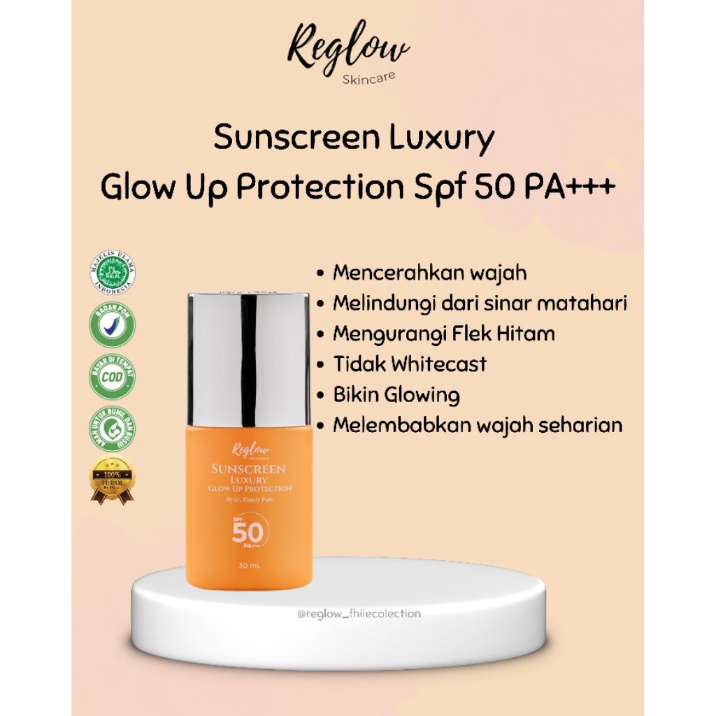 SUNSCREEN REGLOW dr Shindy putri