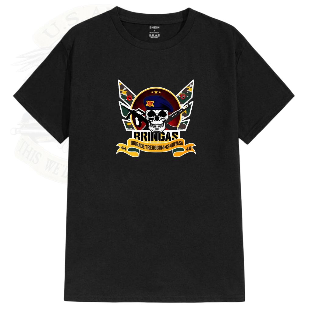 KAOS BRIMOB BRINGAS PELOPOR LENGAN PENDEK