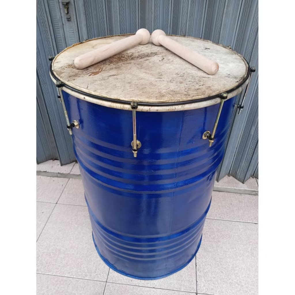 bedug masjid termurah/bedug takbiran/bedug mushola/bedug jumbo tinggi 90cm diameter 60cm kulit sapi