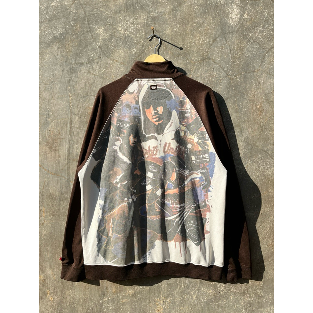 ecko unltd full print hip hop tracktop rare