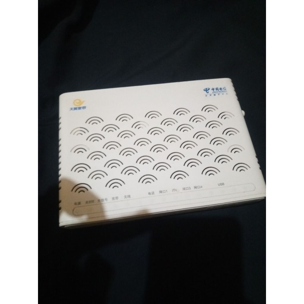 Router (Epon Onu) Zte ZXHN F460  Port biru