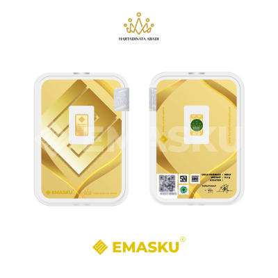 Logam Mulia EMASKU 0,5 gram