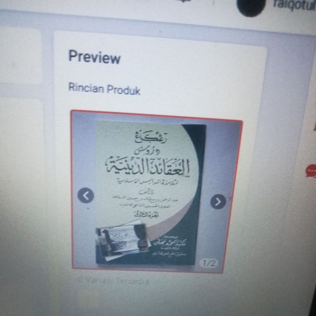 durusul aqoid diniyah juz 3 renggang