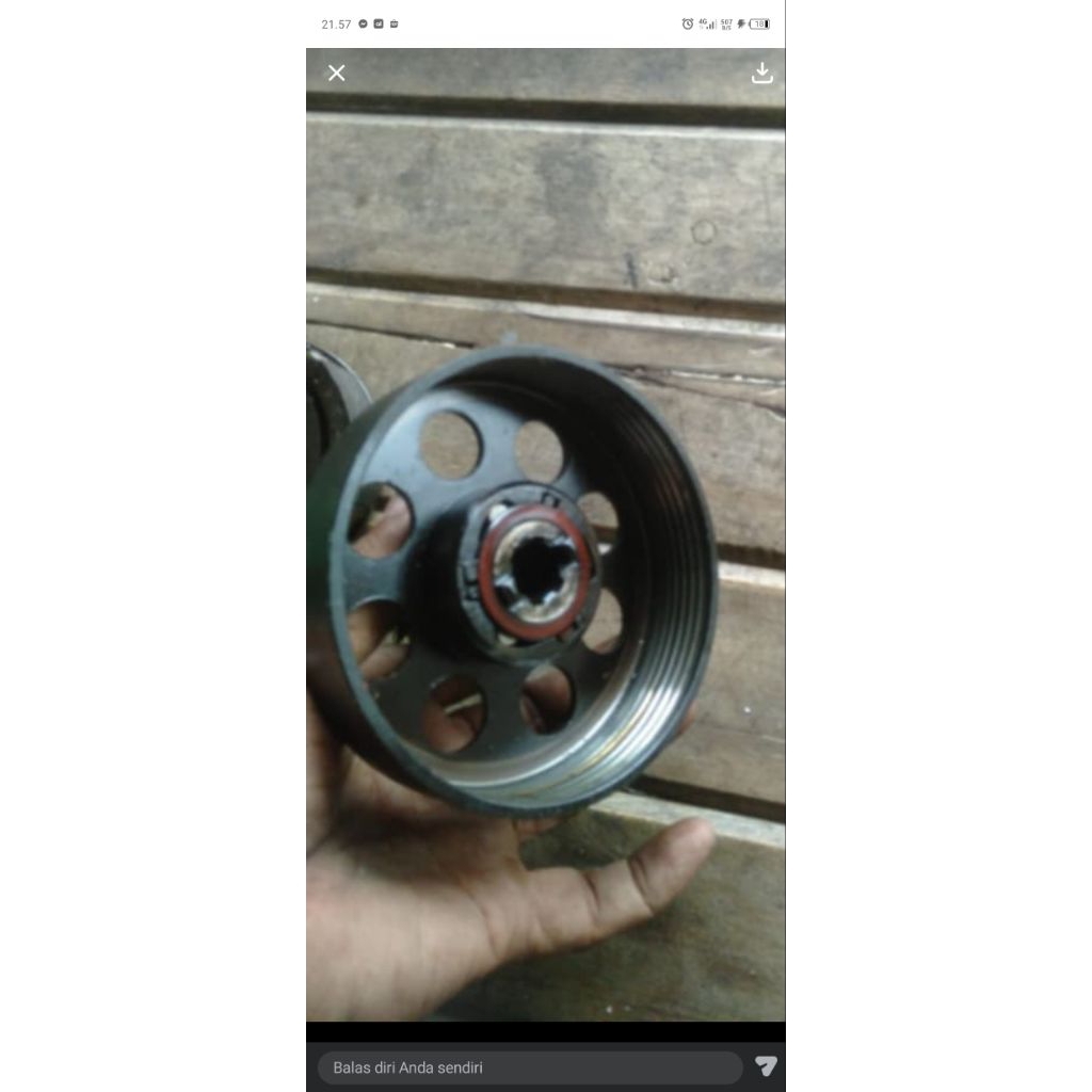 Kampas ganda dan mangkok kampas ganda shogun ori copotan