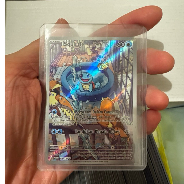 Squirtle Promo Card 094/SV-P Harta Berkilau - Kartu Pokemon Indonesia