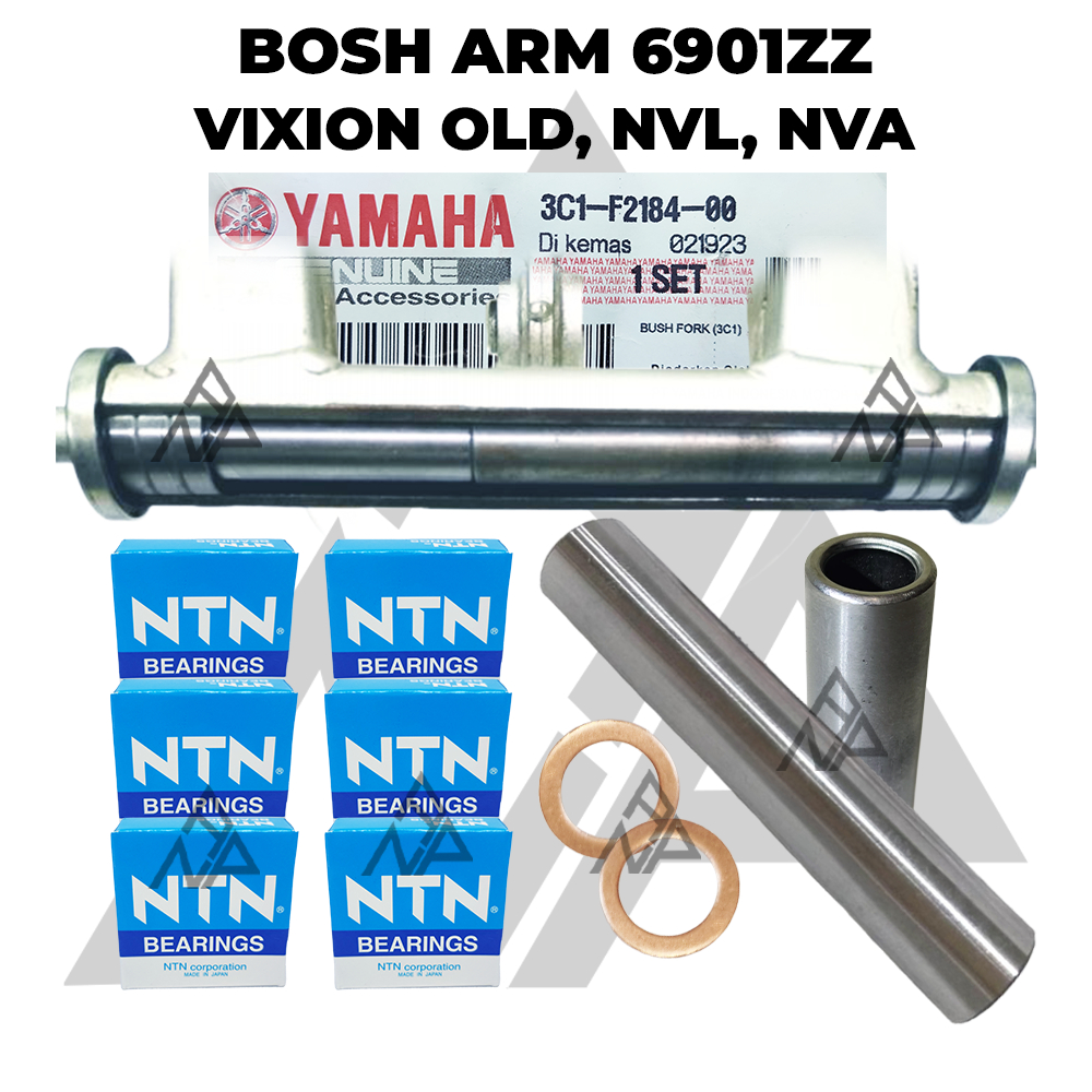 Bosh Arm Vixion Old New Nva Nvl Model Bearing 6901 ZZ 3C1-F2184-00