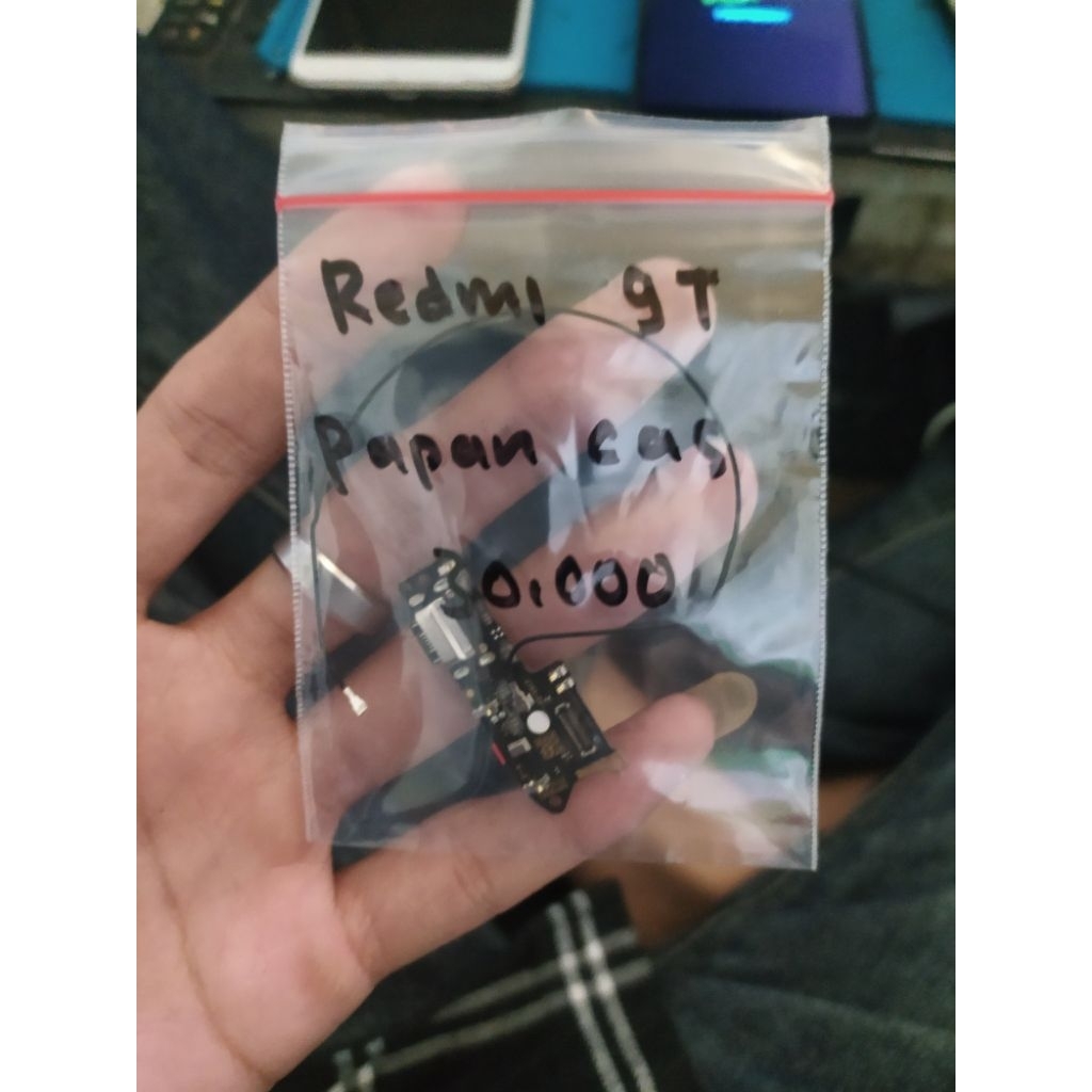 Papan Cas Redmi 9T Original Cabutan Second