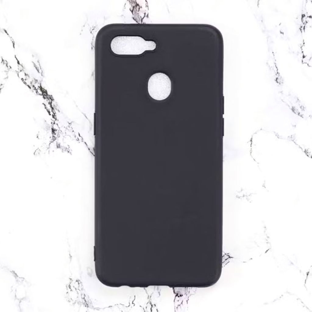 Case Matte Oppo R11s Plus / CPH1721 Casing Atau Kondom Softcase Black Matte