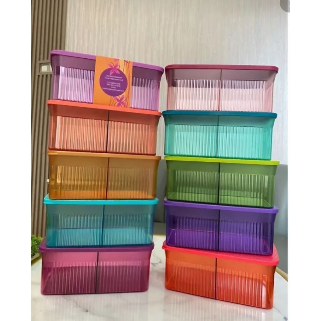 Snack it tupperware ungu kapasitas 1.75