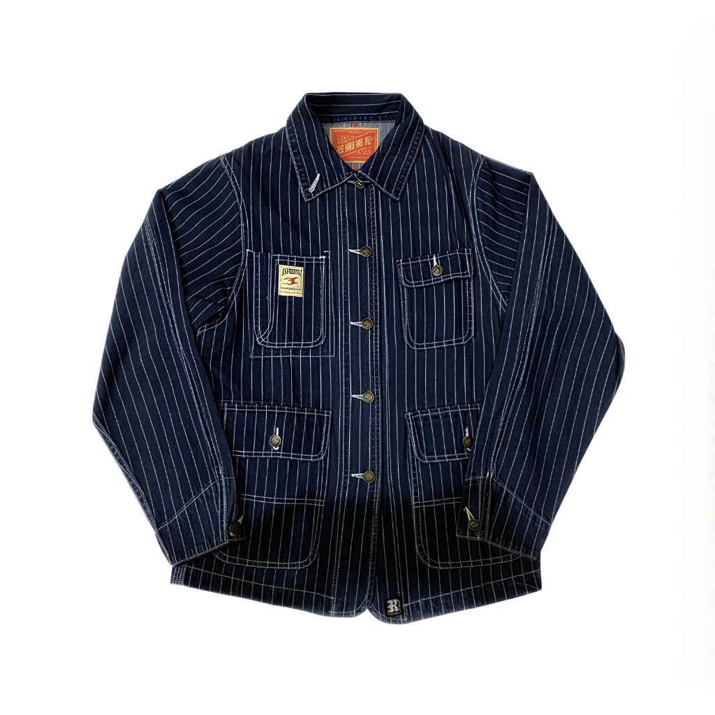 RUMBLE (RMBL) Wabash Denim Chore Jacket