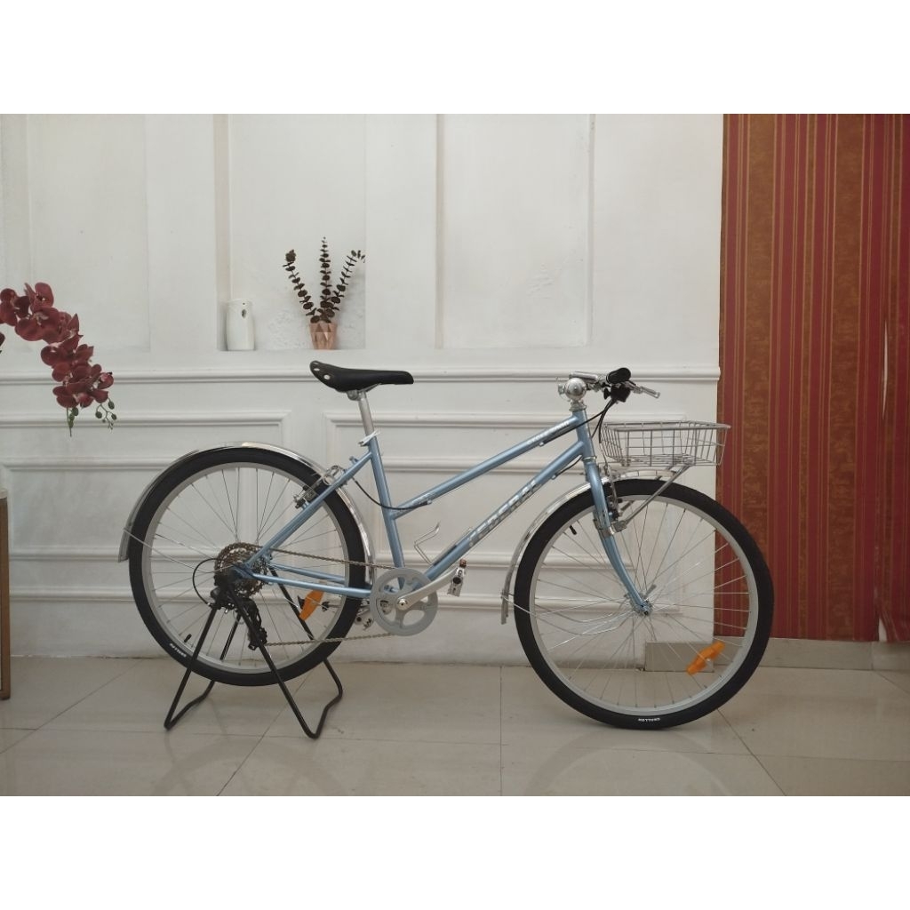Sepeda Commuter Bike Federal Lady Biru