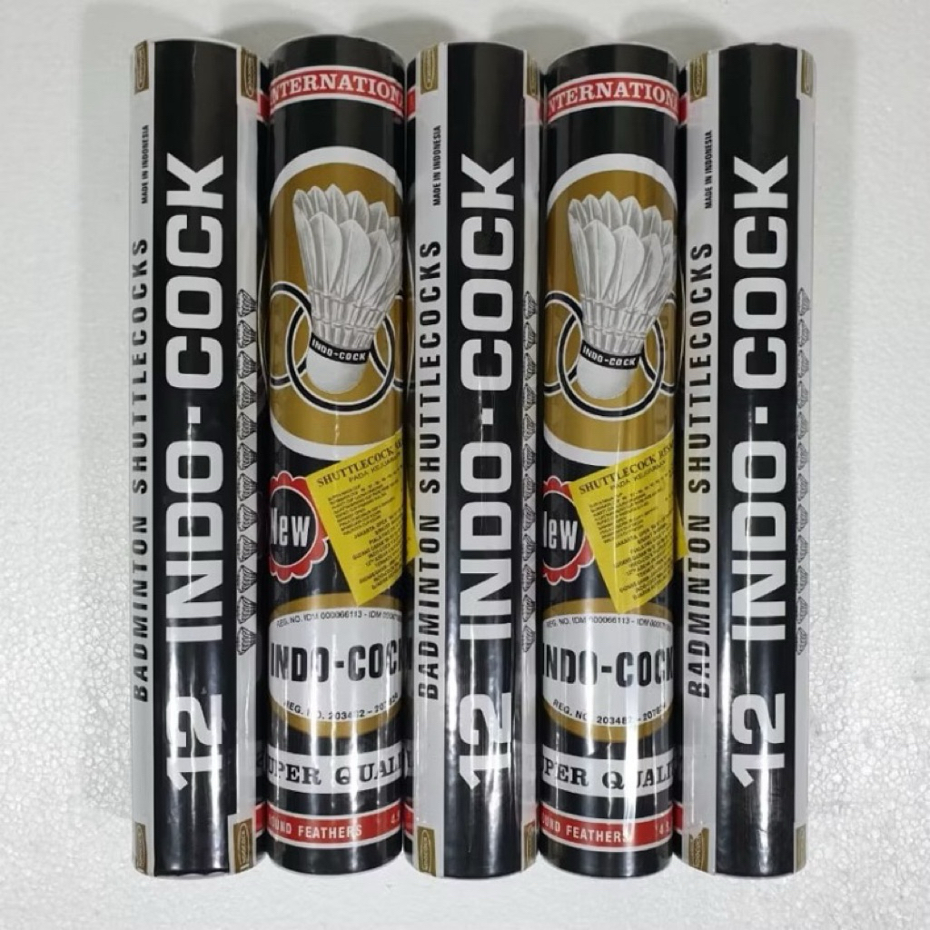 INDOCOCK SHUTTLECOCK BADMINTON AWET DAN STABIL