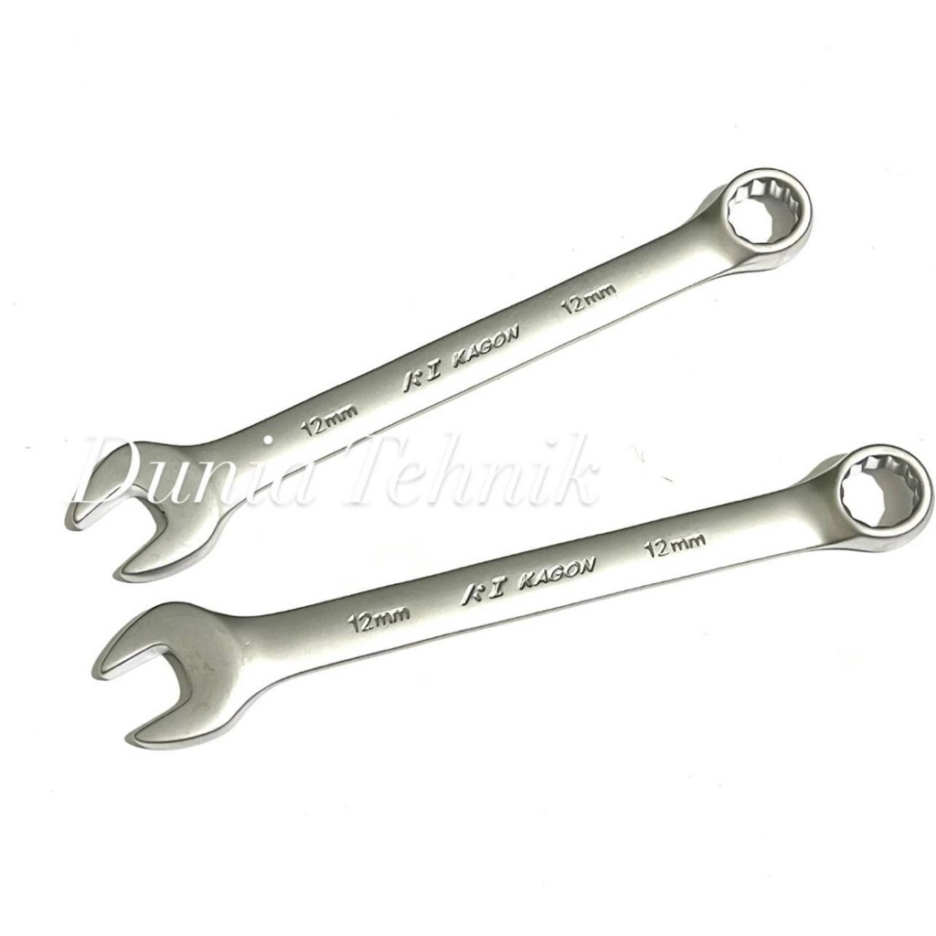 Kunci Ring Pas 12 mm KAGON Satuan Kunci Ring 12 mm Kunci Ring Pas Set Kunci Pas 12