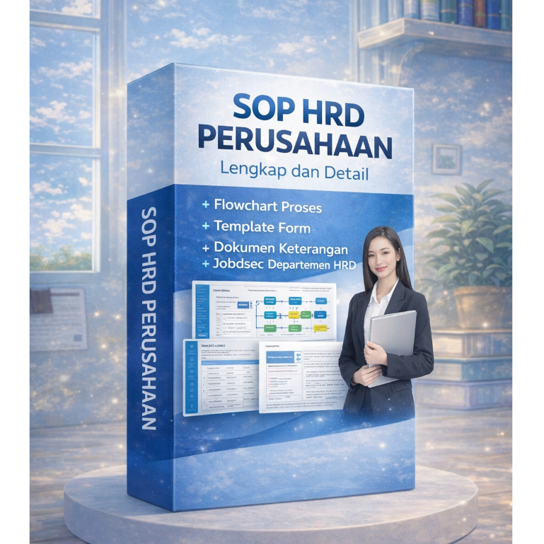 SOP HRD PERUSAHAAN Lengkap dan Detail + Flowchart Proses + Template Form + Dokumen Keterangan + Jobd