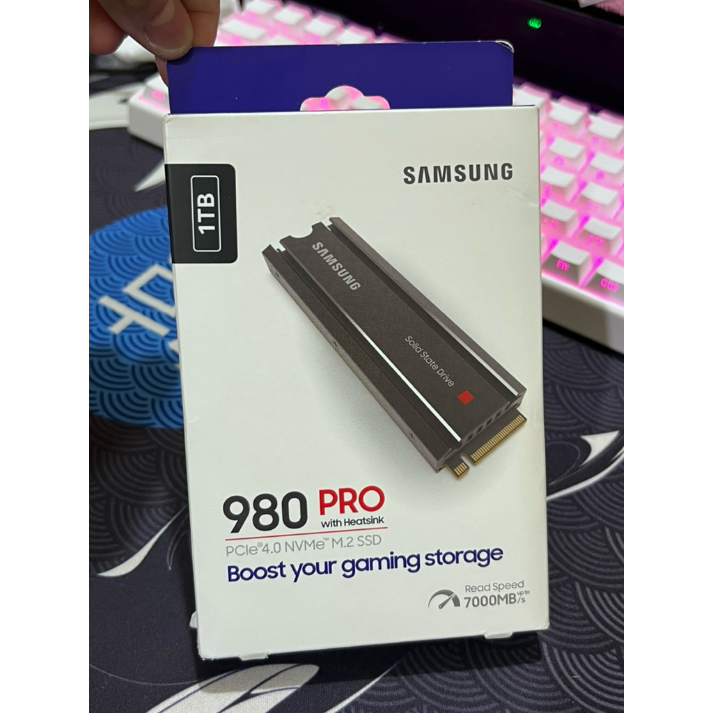 SSD Samsung 980 PRO 1TB M2 NVMe PCIe 4.0 Gen4x4 With Heatsink
