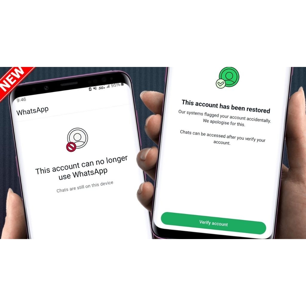 Unbanned - Buka Blokir Permanen WhatsApp Garansi 30 Hari