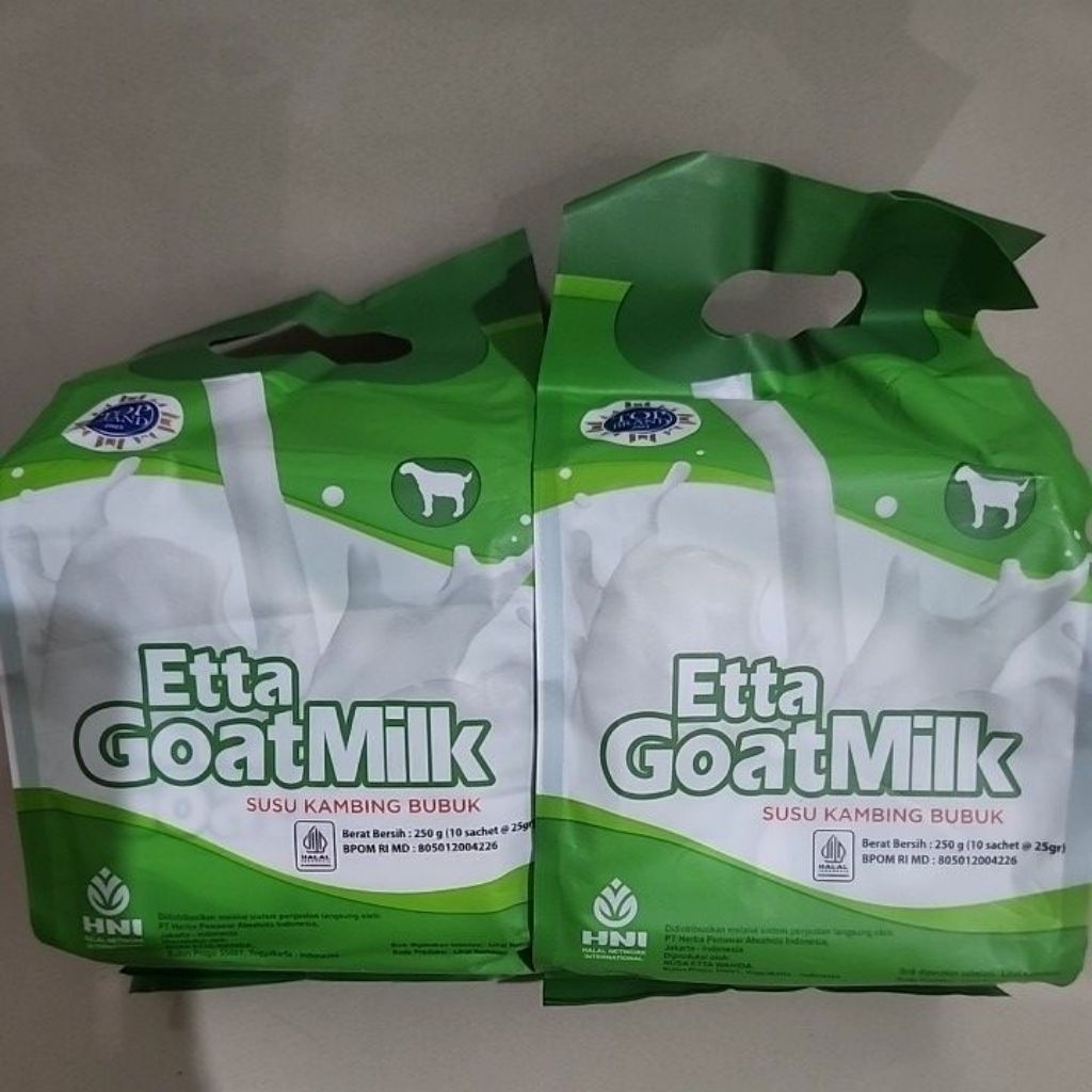 Etta Goat Milk Susu Kambing Bubuk 10 Sachet