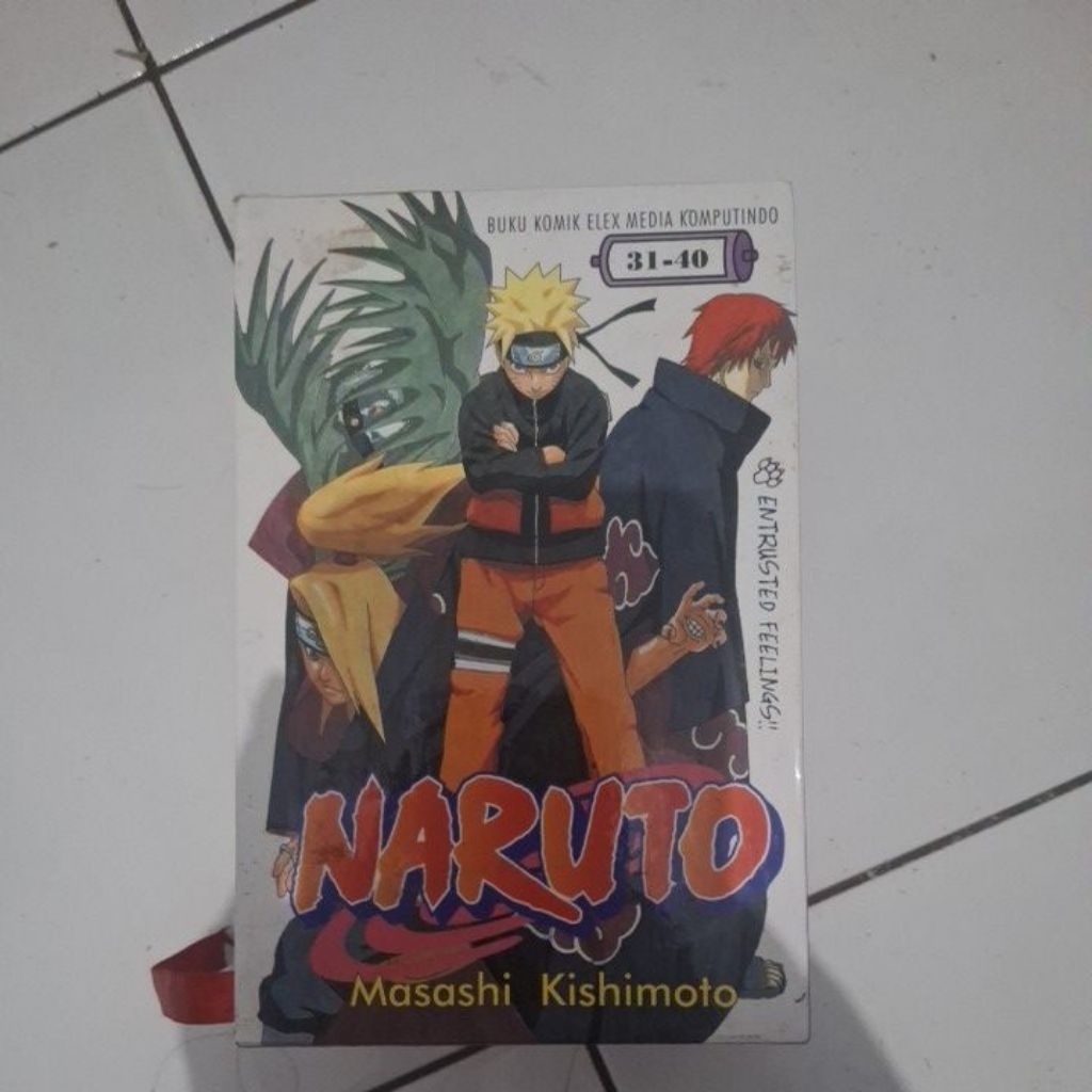 Komik Naruto Volume 31-40 BOXSET