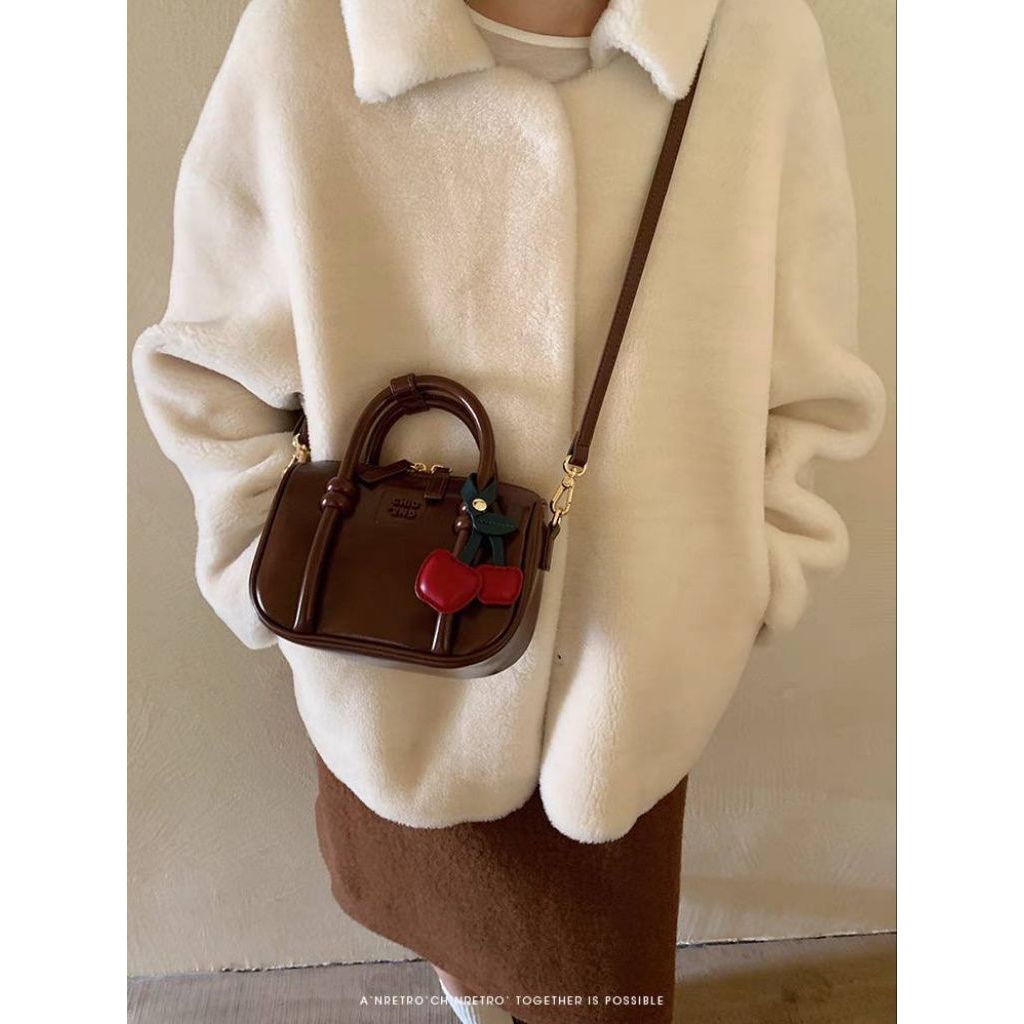 Chio2ndOriginal- Cherry Series : Mini Boston Bag