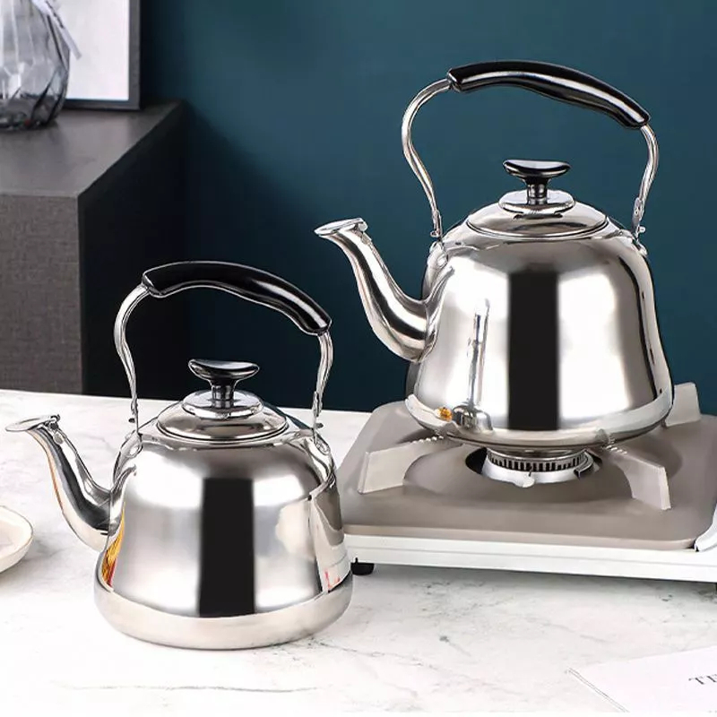 LOKE Ceret Teko Stainless Bunyi Siul Anti Karat Ceret Bunyi Untuk Masak Air Stainless Steel 304