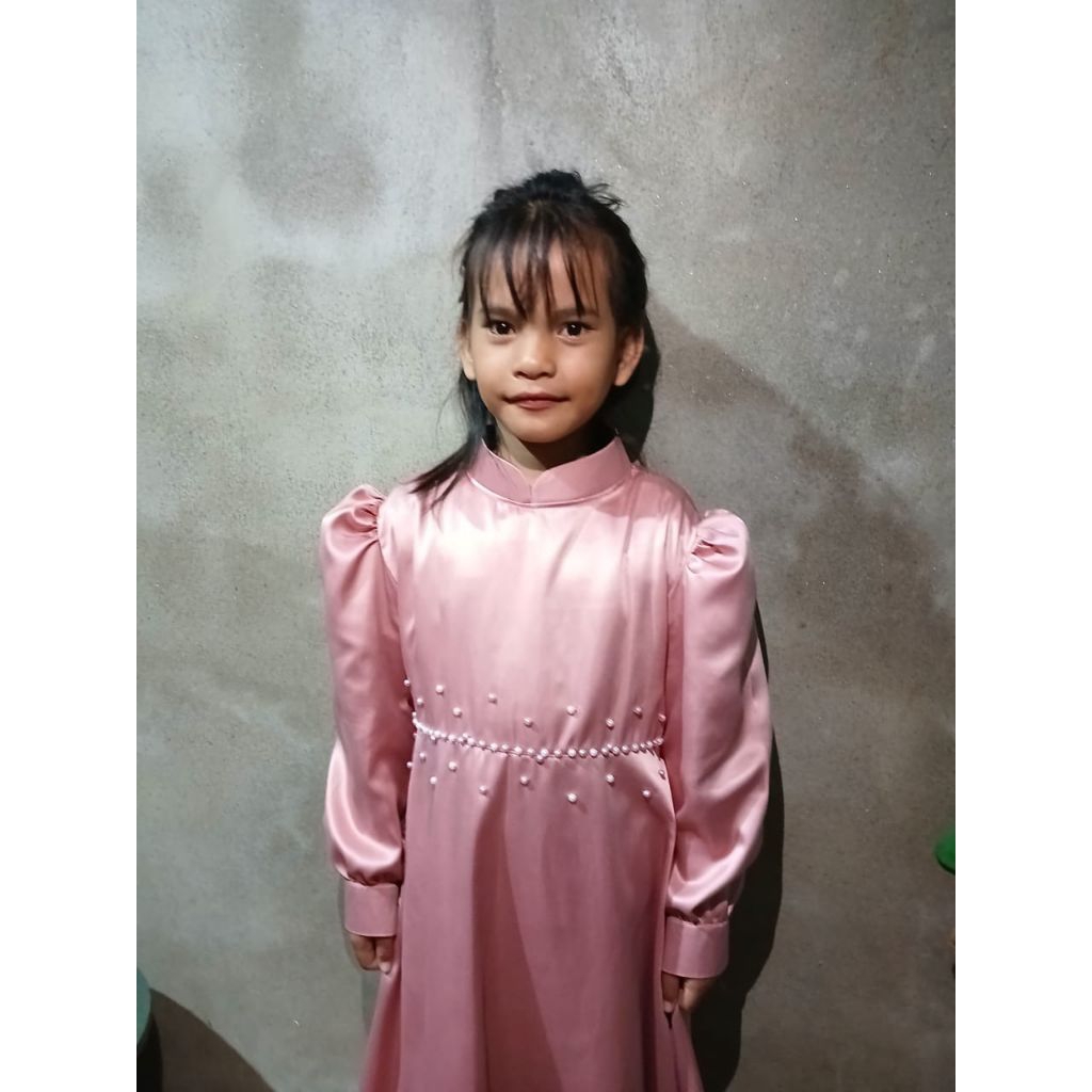 aurelia dres anak terbaru cocok untuk semua acara /baju kondangan/baju lebaran/baju pesta